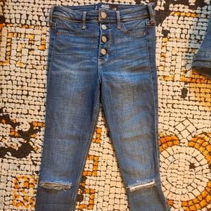 Hollister high rise Jean leggings size 3 w26